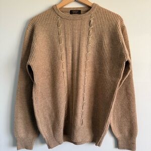 Vintage Aramis Beige Knit Sweater